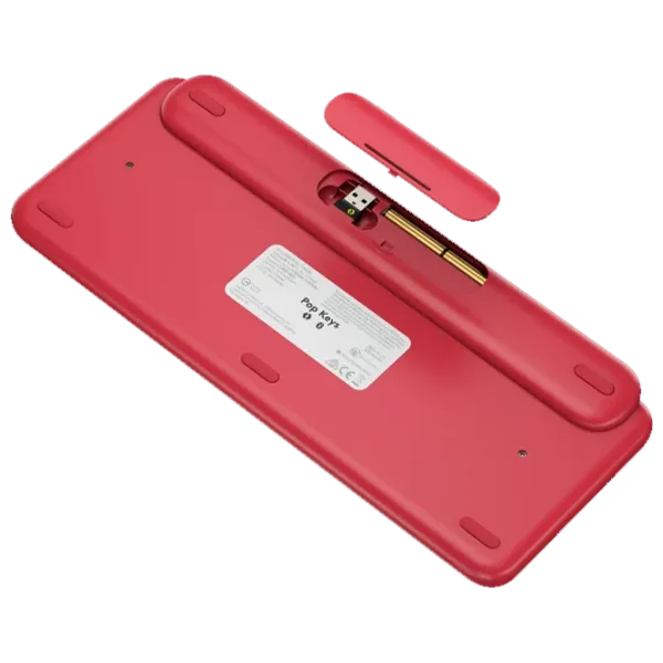 Клавиатура Logitech POP Keys Беспроводные/ Розовый photo 6