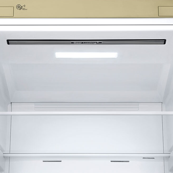 Frigider LG GW-B509SEKM cu congelator jos 384 l / 203 cm / Beige photo 6