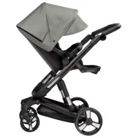 Cărucior pentru copil Bebumi Space 2 in 1 B186.11B196.8/ Black photo 5