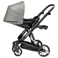 Cărucior pentru copil Bebumi Space 2 in 1 B186.11B196.8/ Black photo 6