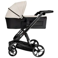 Cărucior pentru copil Bebumi Space 2 in 1 B186.4B196.7/ Black photo 3