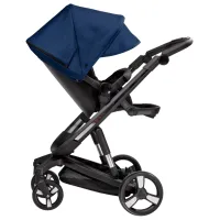 Cărucior pentru copil Bebumi Space 2 in 1 B186.6B196.10/ Black photo 5