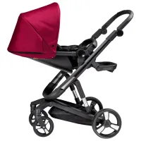 Детская коляска Bebumi Space 2 in 1 B186.9B196.13/ Черный photo 6