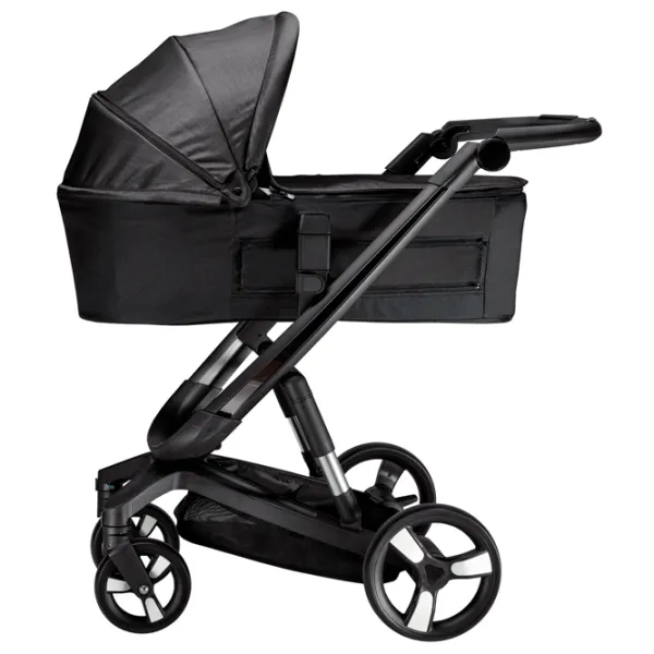 Cărucior pentru copil Bebumi Space 2 in 1 B186.1B196.4/ Black photo 3