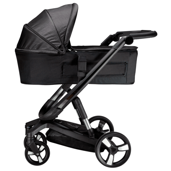 Cărucior pentru copil Bebumi Space 2 in 1 B186.1B196.4/ Black photo 3