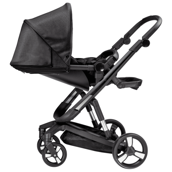 Cărucior pentru copil Bebumi Space 2 in 1 B186.1B196.4/ Black photo 6