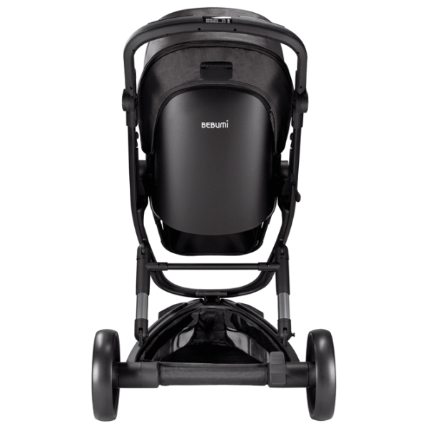 Cărucior pentru copil Bebumi Space 2 in 1 B186.1B196.4/ Black photo 7