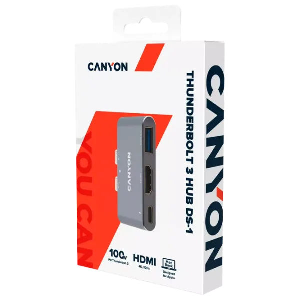 Адаптер Canyon CNS-TDS01DG Серебристый photo 3