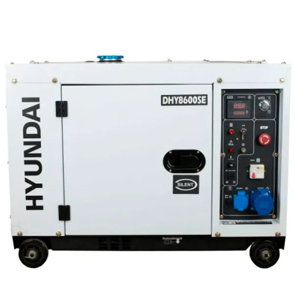 Generator de curent Hyundai DHY8600SE 230 V Motorină/ 6 kW photo 3 Generator de curent Hyundai DHY8600SE 230 V Motorină/ 6 kW photo 3