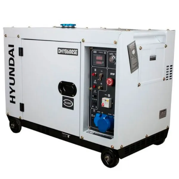 Generator de curent Hyundai DHY8600SE 230 V Motorină/ 6 kW photo 4 Generator de curent Hyundai DHY8600SE 230 V Motorină/ 6 kW photo 4