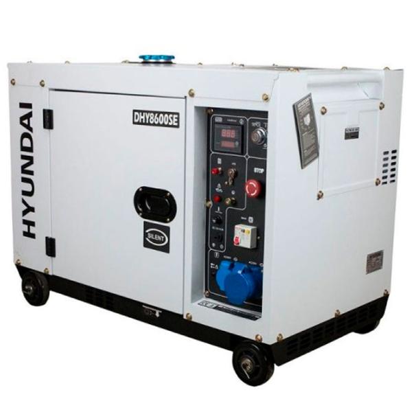 Generator de curent Hyundai DHY8600SE 230 V Motorină/ 6 kW photo 4 Generator de curent Hyundai DHY8600SE 230 V Motorină/ 6 kW photo 4
