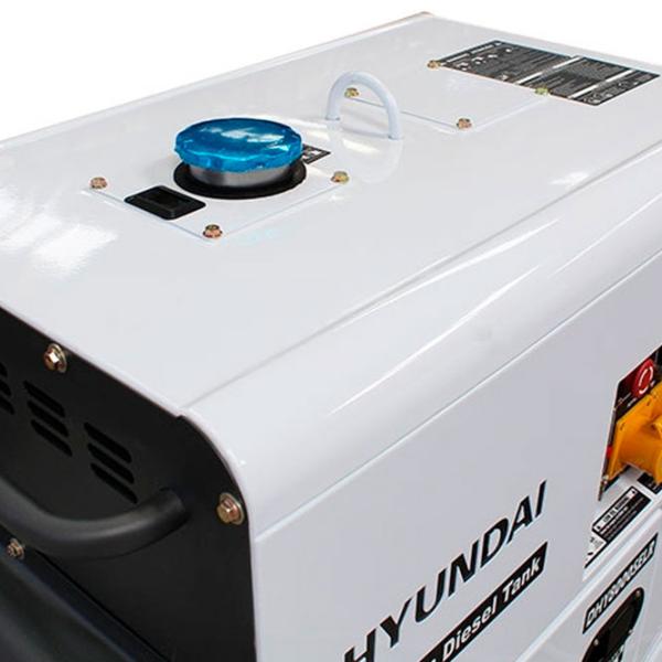 Генератор Hyundai DHY6000SE 115/ 230 В Дизель/ 4.5 кВт photo 4 Генератор Hyundai DHY6000SE 115/ 230 В Дизель/ 4.5 кВт photo 4