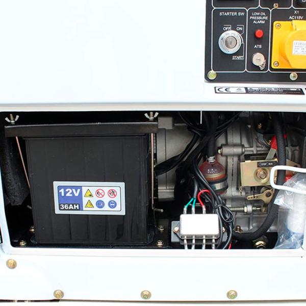 Генератор Hyundai DHY6000SE 115/ 230 В Дизель/ 4.5 кВт photo 5 Генератор Hyundai DHY6000SE 115/ 230 В Дизель/ 4.5 кВт photo 5