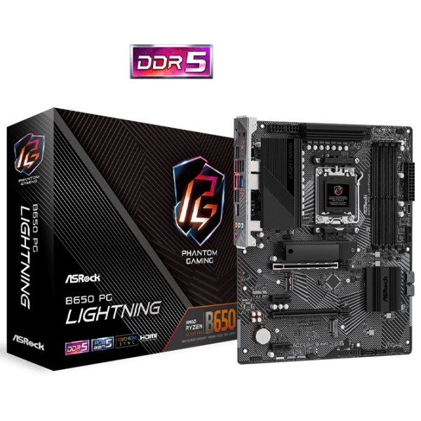Материнская плата ASRock B650 PG LIGHTNING AT ATX/ AMD B650 photo 6