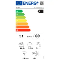 Mașină de spălat Candy RO 14104DWME/1-S 10 kg / 1400 rpm / White photo 5