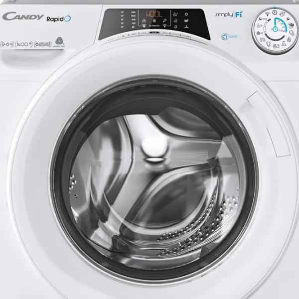 Mașină de spălat Candy ROW 4964DWME/1-S 9 kg / 1400 rpm / White photo 6