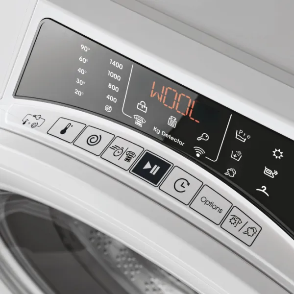 Mașină de spălat Candy ROW 4964DWME/1-S 9 kg / 1400 rpm / White photo 8