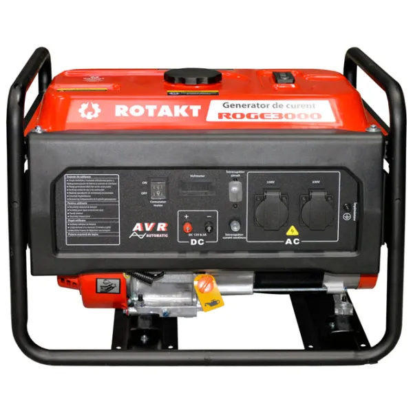 Generator de curent Rotakt ROGE3000 230 V Benzină/ 2.7 kW photo 2 Generator de curent Rotakt ROGE3000 230 V Benzină/ 2.7 kW photo 2