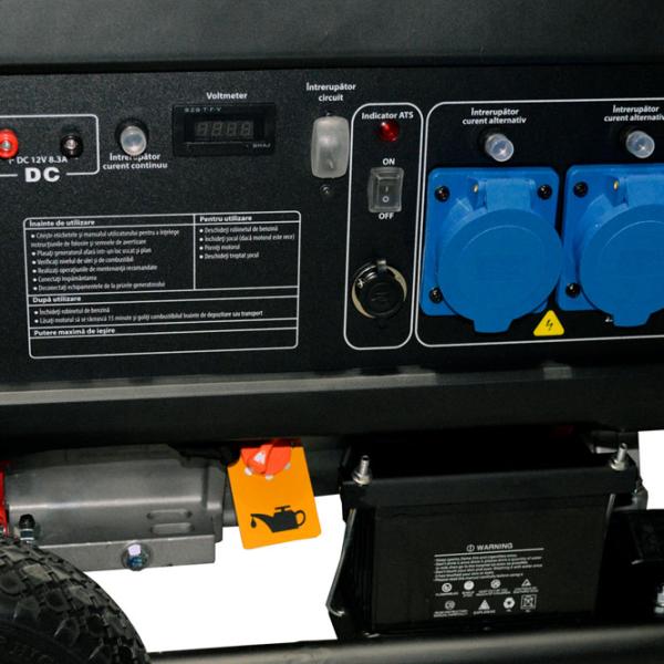 Generator de curent Rotakt ROGE8500D 230 V Benzină/ 8 kW photo 3