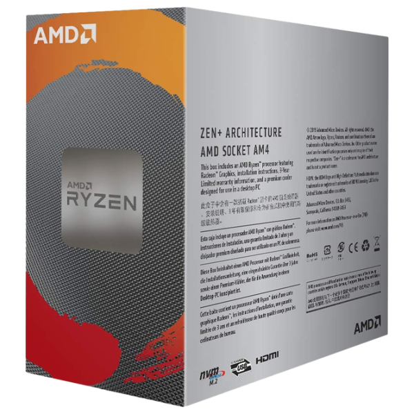 Procesor AMD Ryzen 3 4300G Box AM4/ 3.80 GHz - 4.00 GHz photo 2 Procesor AMD Ryzen 3 4300G Box AM4/ 3.80 GHz - 4.00 GHz photo 2