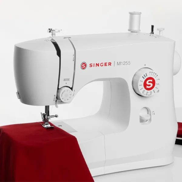 Mașină de cusut Singer M1255 Electromecanică/ White photo 4