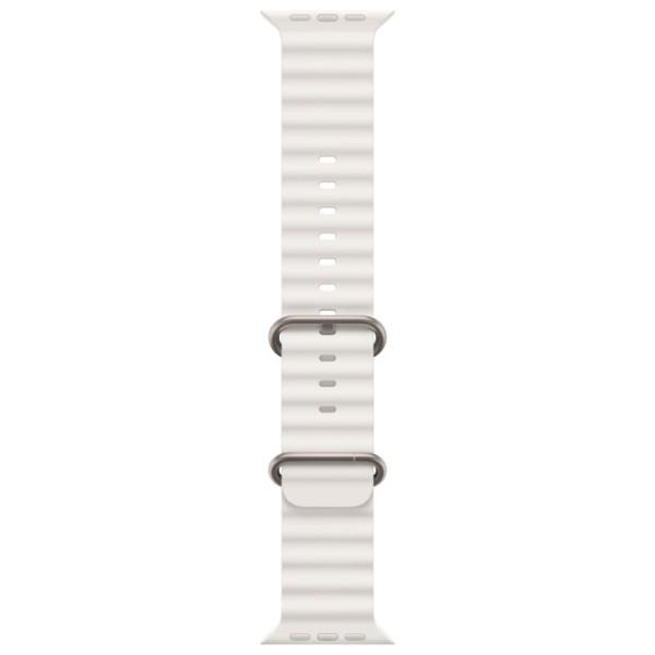Ремень Apple Watch Ocean Band 49 мм/ Белый photo 2 Ремень Apple Watch Ocean Band 49 мм/ Белый photo 2