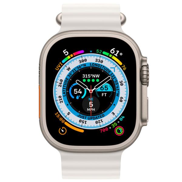 Ремень Apple Watch Ocean Band 49 мм/ Белый photo 3 Ремень Apple Watch Ocean Band 49 мм/ Белый photo 3