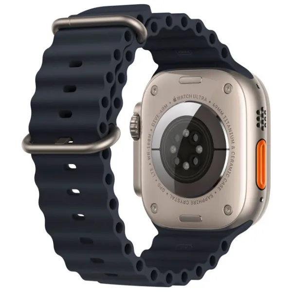 Curelușă Apple Watch Ocean Band 49 mm/ Midnight photo 4 Curelușă Apple Watch Ocean Band 49 mm/ Midnight photo 4