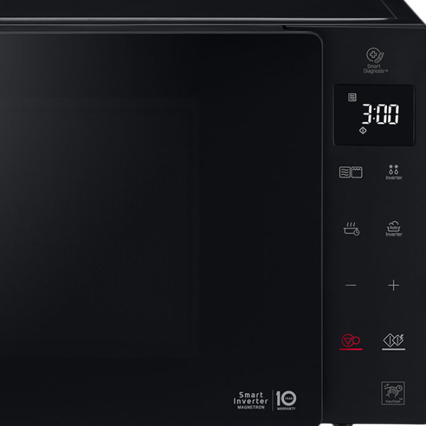 Микроволновая печь LG MH6535GIS Отдельно стоящий/ 1150 Вт/ Черный photo 6