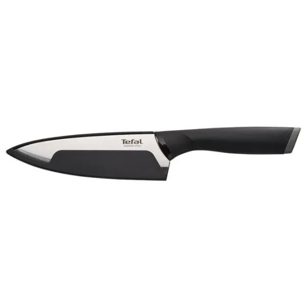 Кухонный нож Tefal K2213144 Нержавеющая сталь/ Черный photo 4