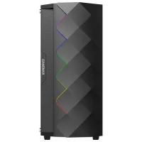 Carcasă Gamemax Diamond COC Mid Tower / Black photo 4