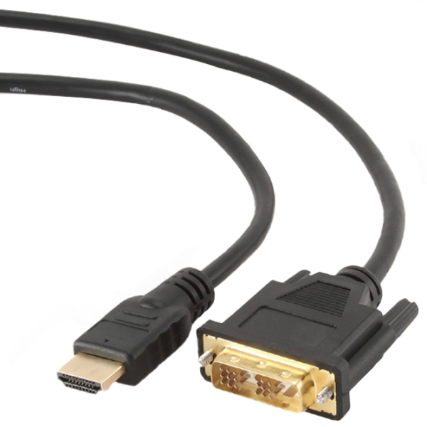 Cablu video Cablexpert HDMI + DVI 7.5 m/ Black photo 2