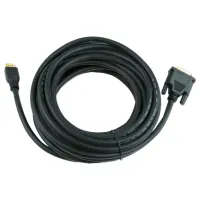 Кабель видео Cablexpert HDMI + DVI 7.5 м/ Черный photo 3
