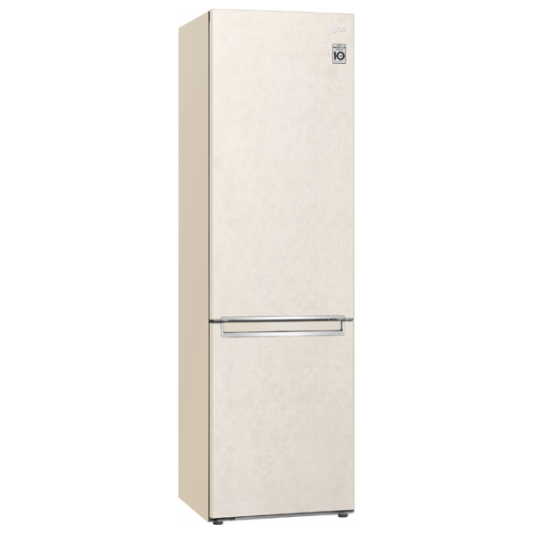 Frigider LG GW-B509SENM cu congelator jos 384 l / 203 cm / Beige photo 2