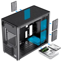 Carcasă Gamemax Spark Mid Tower / Gray photo 4