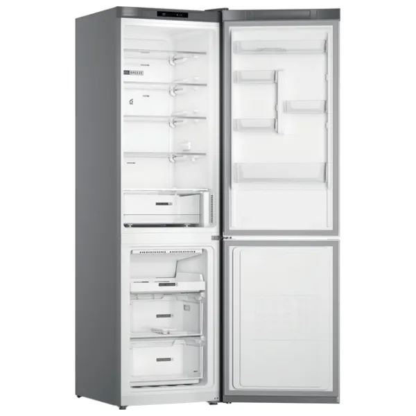 Frigider Whirlpool W7X 91I OX cu congelator jos 367 l / 202.7 cm / Inox photo 3
