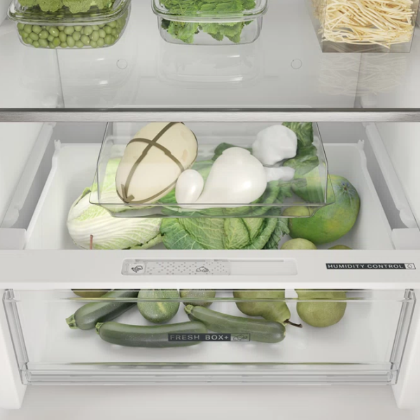 Frigider Whirlpool W7X 91I OX cu congelator jos 367 l / 202.7 cm / Inox photo 6