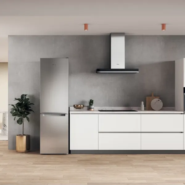 Frigider Whirlpool W7X 91I OX cu congelator jos 367 l / 202.7 cm / Inox photo 8