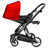 Детская коляска Bebumi Space 2 in 1 B186.11B196.8/ Серебристый photo 6