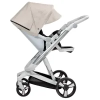Детская коляска Bebumi Space 2 in 1 B186.4B196.7/ Серебристый photo 5