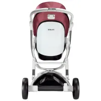 Детская коляска Bebumi Space 2 in 1 B186.2B196.5/ Серебристый photo 7