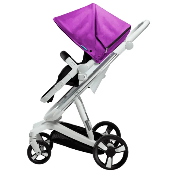 Детская коляска Bebumi Space 2 in 1 B186.7B196.11/ Серебристый photo 4 Детская коляска Bebumi Space 2 in 1 B186.7B196.11/ Серебристый photo 4