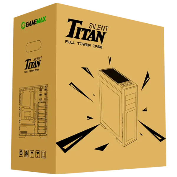 Корпус Gamemax Titan Silent Full Tower / Черный photo 10