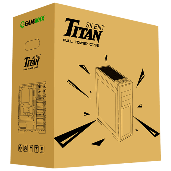 Корпус Gamemax Titan Silent Full Tower / Черный photo 10