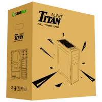 Carcasă Gamemax Titan Silent Full Tower / Black photo 10