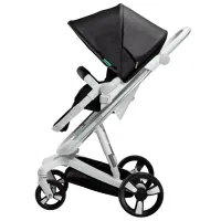 Детская коляска Bebumi Space 2 in 1 B186.1B196.4/ Серебристый photo 4