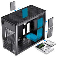 Carcasă Gamemax Spark Mid Tower / Black photo 6