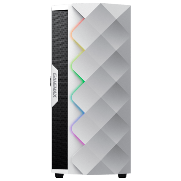 Корпус Gamemax Diamond COC Mid Tower / Белый photo 2