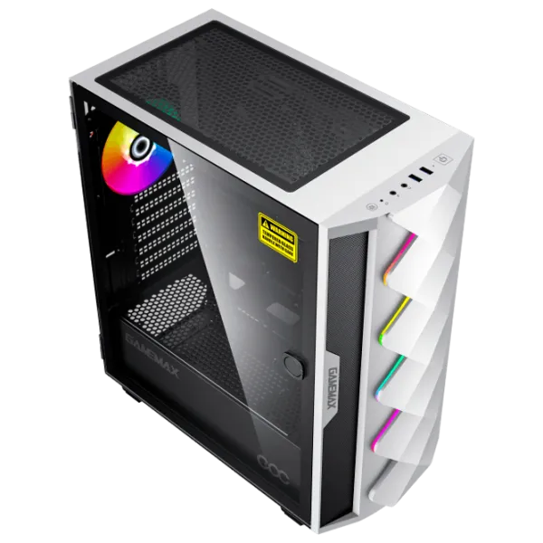 Корпус Gamemax Diamond COC Mid Tower / Белый photo 4