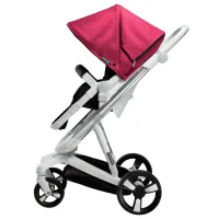 Детская коляска Bebumi Space 2 in 1 B186.9B196.13/ Серебристый photo 4